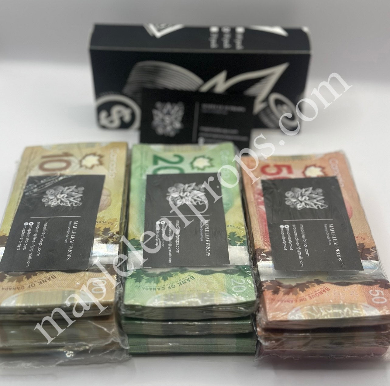 (Limited Time) *MAPLE LEAF PROPS* Triple Triple Variety Bundle of Canadian Prop Money - $51,000 Total Value
